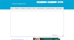 Desktop Screenshot of lubbocknightclubs.com
